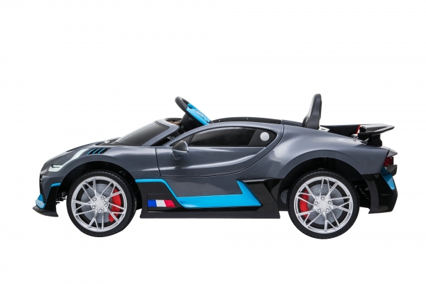 Lizenz Kinder Elektro Auto Bugatti Divo Matt lackiert 2x35W 12V 7Ah 2.4G RC