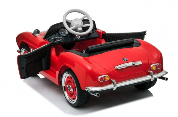 Lizenz Kinder Elektro Auto BMW 507 Oldtimer 2x 35W 12V 7Ah 2.4G RC