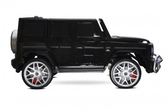 Lizenz Kinder Elektro Auto Mercedes AMG G63 lackiert 2 Sitzer 4x 35W 12V 7Ah 2.4G RC Bluetooth