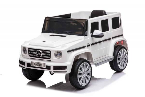 Lizenz Kinder Elektro Mercedes G500 2x 35W 12V 7Ah 2.4G RC Geländewagen