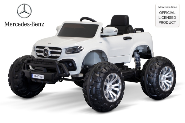 Elektro Kinderauto Mercedes X-Klasse Monster Truck mit Lizenz 4x 35W 12V/14Ah