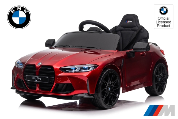 Elektro Kinderauto BMW M4 lackiert mit Lizenz 2x35W 12V/7Ah