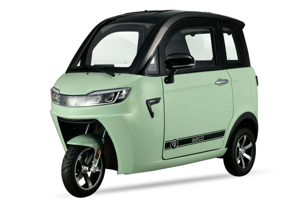 EEC Elektroauto Geco Sera 2 V2 2,2kW inkl. 72V 60Ah Polar Bär Ultra AGM Batterien