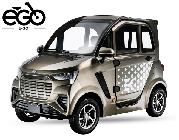 E-GO! eK4 4kW Gleichstrommotor Straßenzulassung 45km/h mit Batterie Auswahl