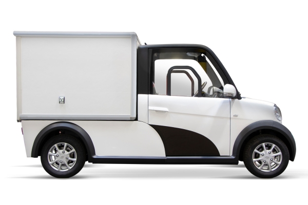 EEC E-Auto Geco Cargo gXC V2 Koffer Transporter 2 Sitzer 7.5kw inkl. Lith 72V140Ah