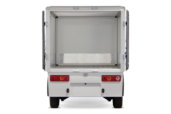 EEC E-Auto Geco Cargo gXC V2 Koffer Transporter 2 Sitzer 7.5kw inkl. Lith 72V140Ah