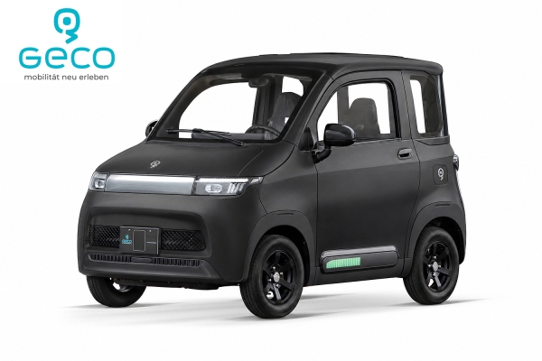 Geco Buena U2 Elektro Moped Auto 72V LFP Version ab 15 | 2Pers. microcar mit A/C