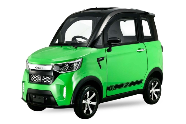 EEC Elektroauto Geco Buena 2 V3 2kW inkl. 4,3 kW/h 72V 60Ah Batterien Straßenzulassung bis 45km/h
