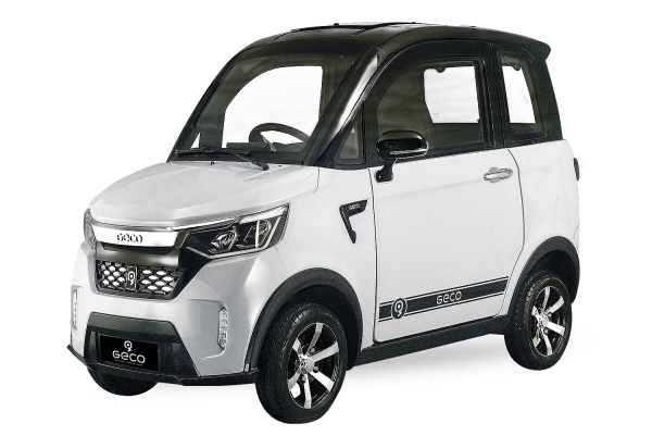 EEC Elektroauto Geco Buena 2 V3 2kW inkl. 4,3 kW/h 72V 60Ah Batterien Straßenzulassung bis 45km/h