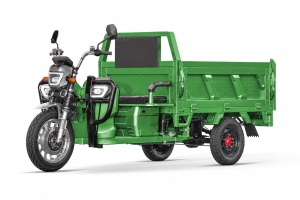 Geco Moto Truck P50 Dreirad Motorrad Cargo TUK TUK Elektrischer Kipper 72V / 3000W