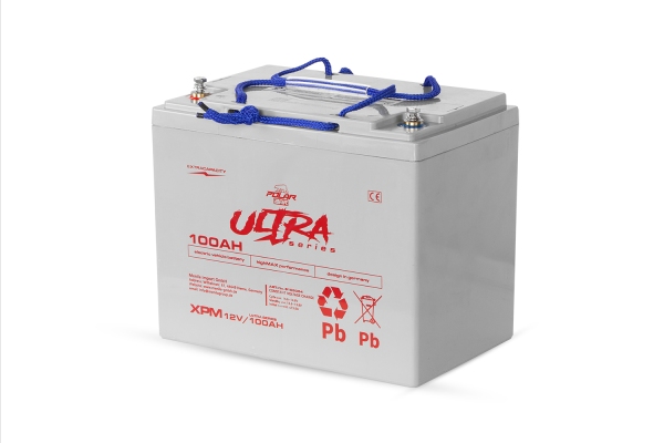 12V 100Ah Polar Bär Ultra Blei Gel Batterie | Akku für Elektro mobile Fahrzeuge