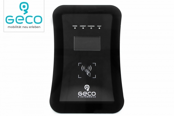 Geco Wallbox M3W 22kW Plug & Play Ladestation für Elektroautos Typ2 Ladekabel 5m