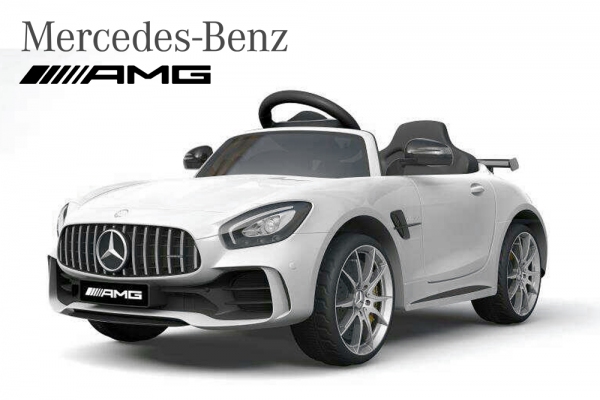 Lizenz Mercedes AMG GT R Kinder Elektro Auto 2x 15W 2x6V (12V) 4.5Ah