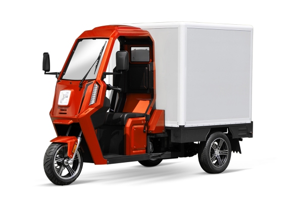 EEC Elektroauto Geco Truck gXC V9 3kW inkl. 4,3 kW/h|72V 60Ah Batterien Straßenzulassung Pickup Kofferaufbau