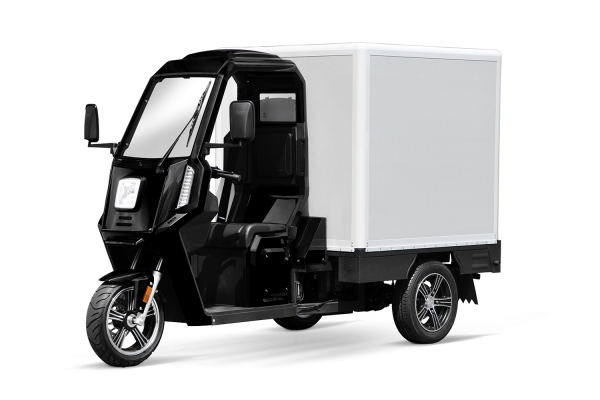 EEC Elektroauto Geco Truck XC V9 3kW inkl. 4,3 kW/h|72V 60Ah Batterien Straßenzulassung Pickup Kofferaufbau