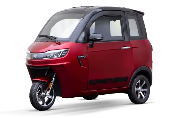 EEC Elektroauto Geco Sera 2 V2 2,2kW inkl. 72V 60Ah Polar Bär Ultra AGM Batterien