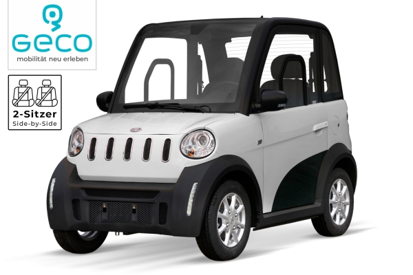 EEC Elektroauto Geco TWIN 4.0 V2 3.5kW brushless Motor inkl. 60V 125Ah Batterien Straßenzulassung