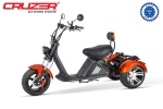 CRUZER TRIKE Vi2 Elektro-Trike 3000W Peak 60V 30Ah Lithium 45 km/h 12 Zoll EEC