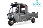 Geco Lite Truck P100 gXP Dreirad Kabinenroller Cargo TUK TUK Kipper 72V