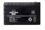 Polar Bär Batterie Blei Gel Akku NM12-7 12V 7Ah 20Hr wartungsfrei Powerbatterie